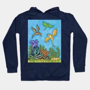 Dragons Learning to Fly Hoodie